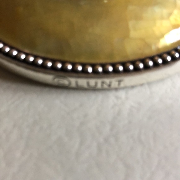 Lunt Silversmiths mirror mother of pearl purse mirror SOLD OUT! - Picture 7 of 7